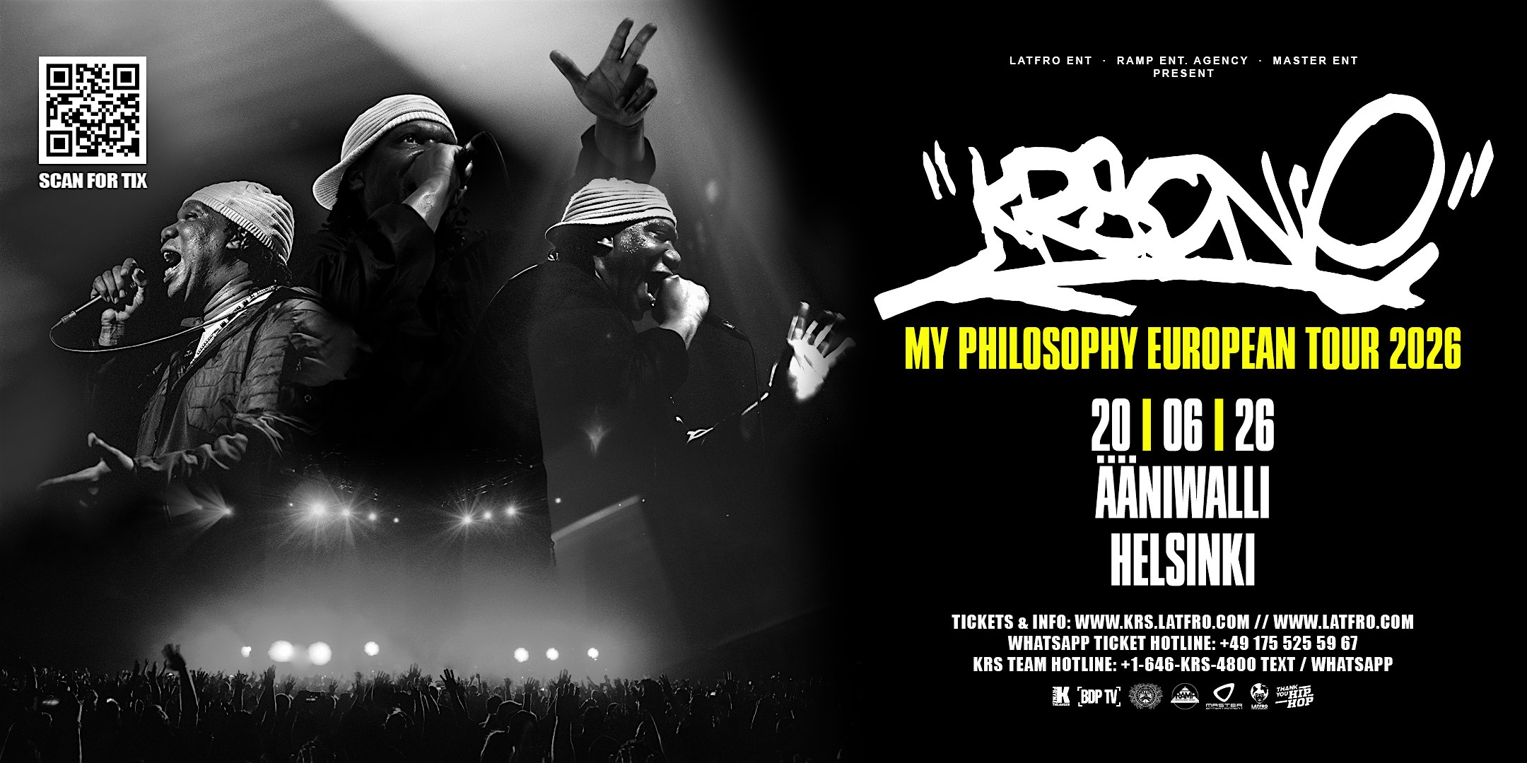 KRS One Live in Helsinki