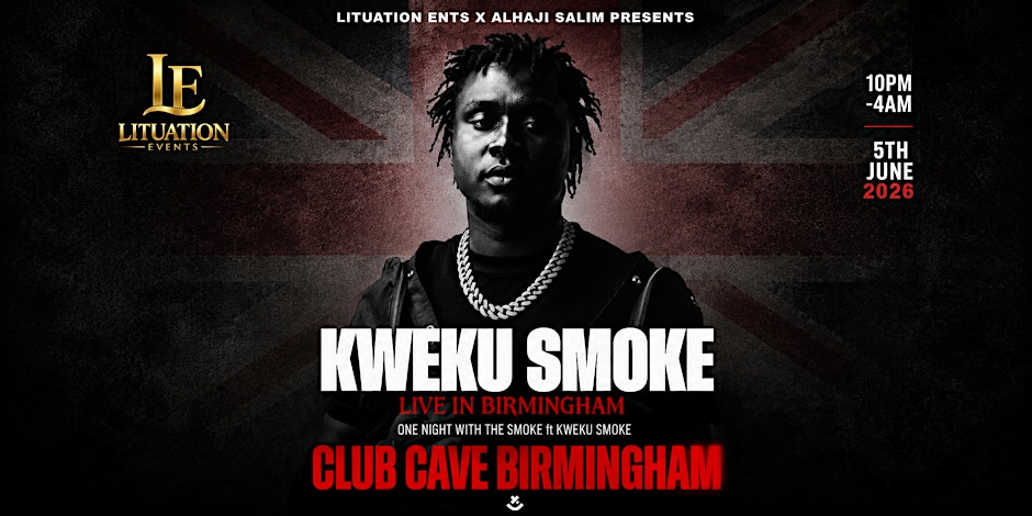 KWEKU SMOKE LIVE IN BIRMINGHAM