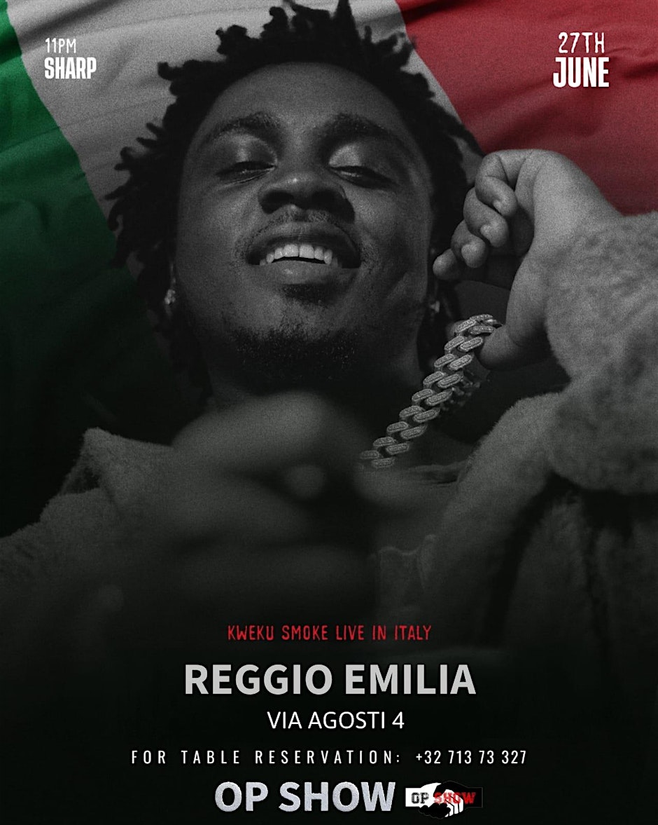 Kweku Smoke live in Italy
