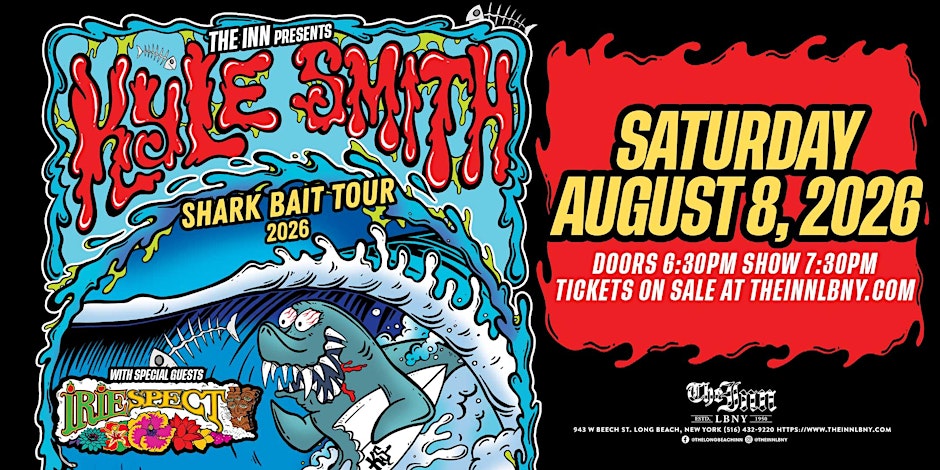 KYLE SMITH SHARK BAIT TOUR 2026  - LIVE IN CONCERT @ THE INN