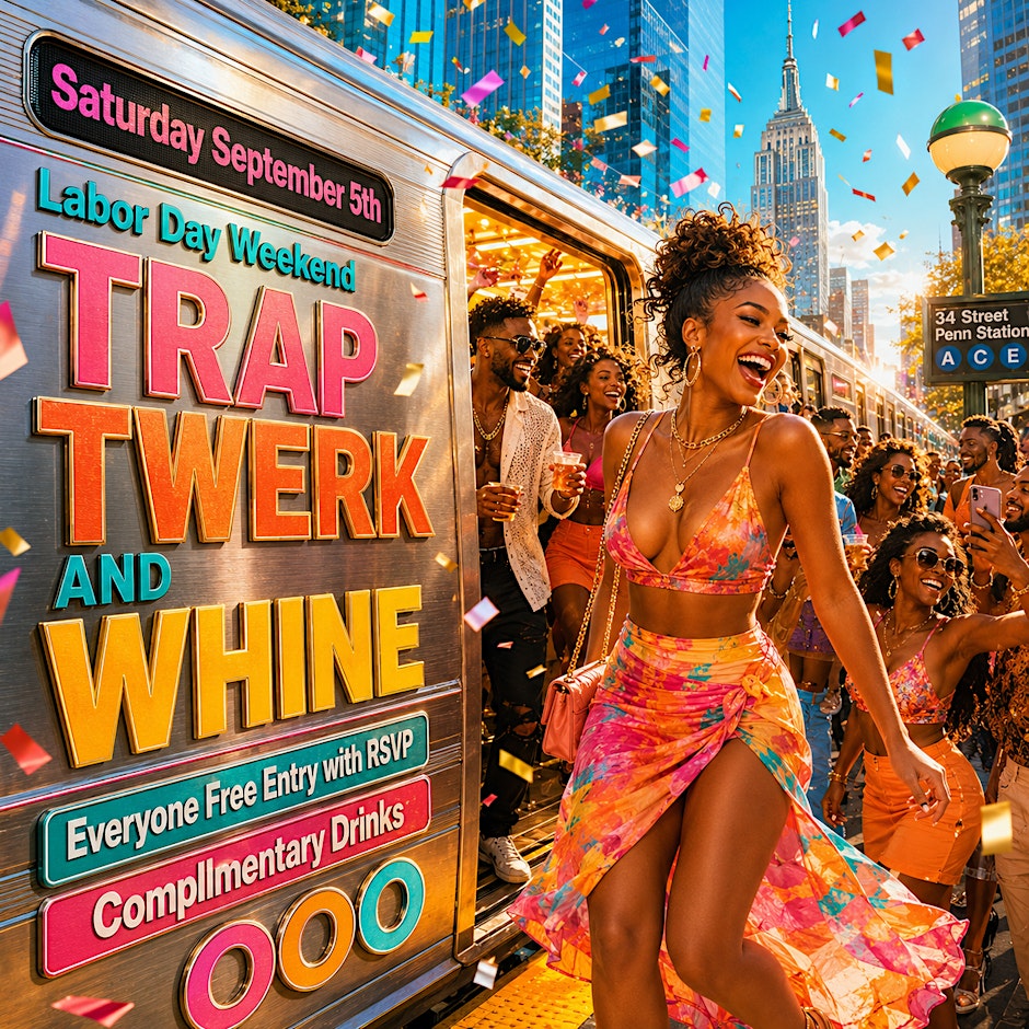 Labor Day Weekend Trap Twerk and Whine: Free Entry with RSVP at OOO