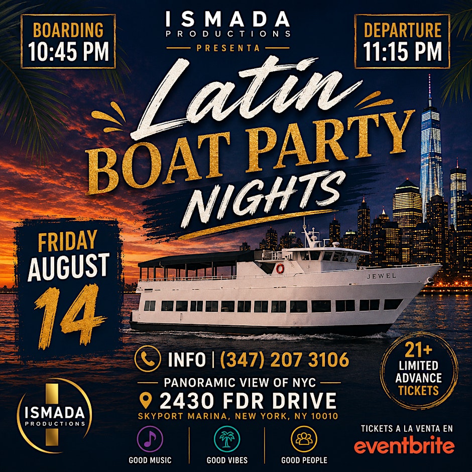 Latin Boat Party | Nights NYC