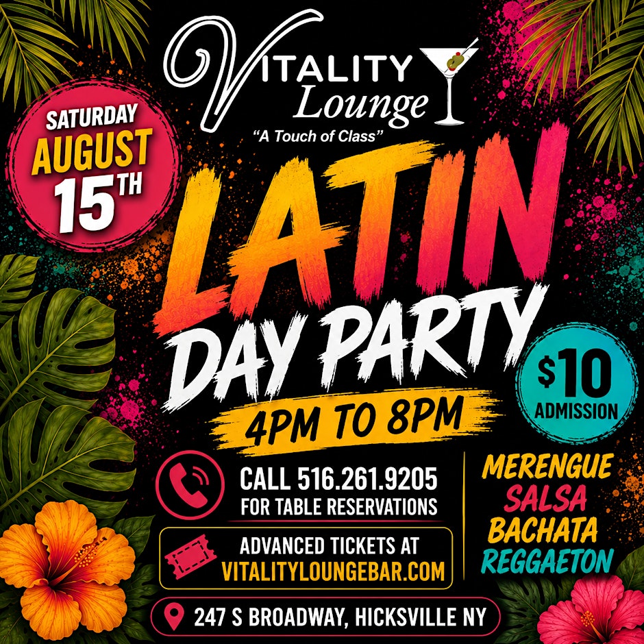 Latin Day Party with DJ Annie Star | Salsa, Merengue, Bachata & Reggaeton