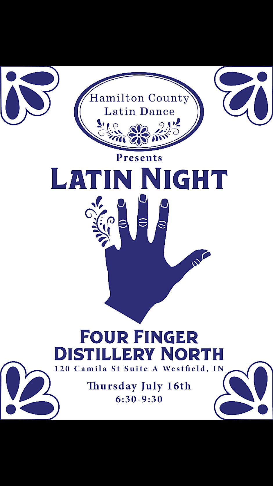 Latin Night at Four Finger Distillery North