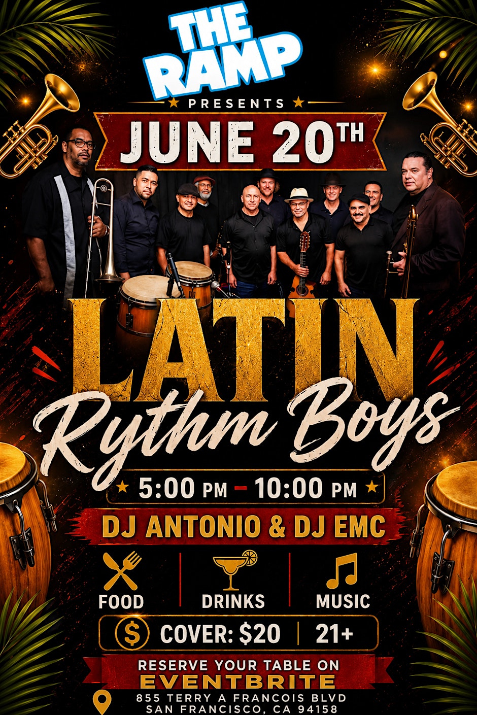 Latin Rhythm Boys LIVE; The Ramp