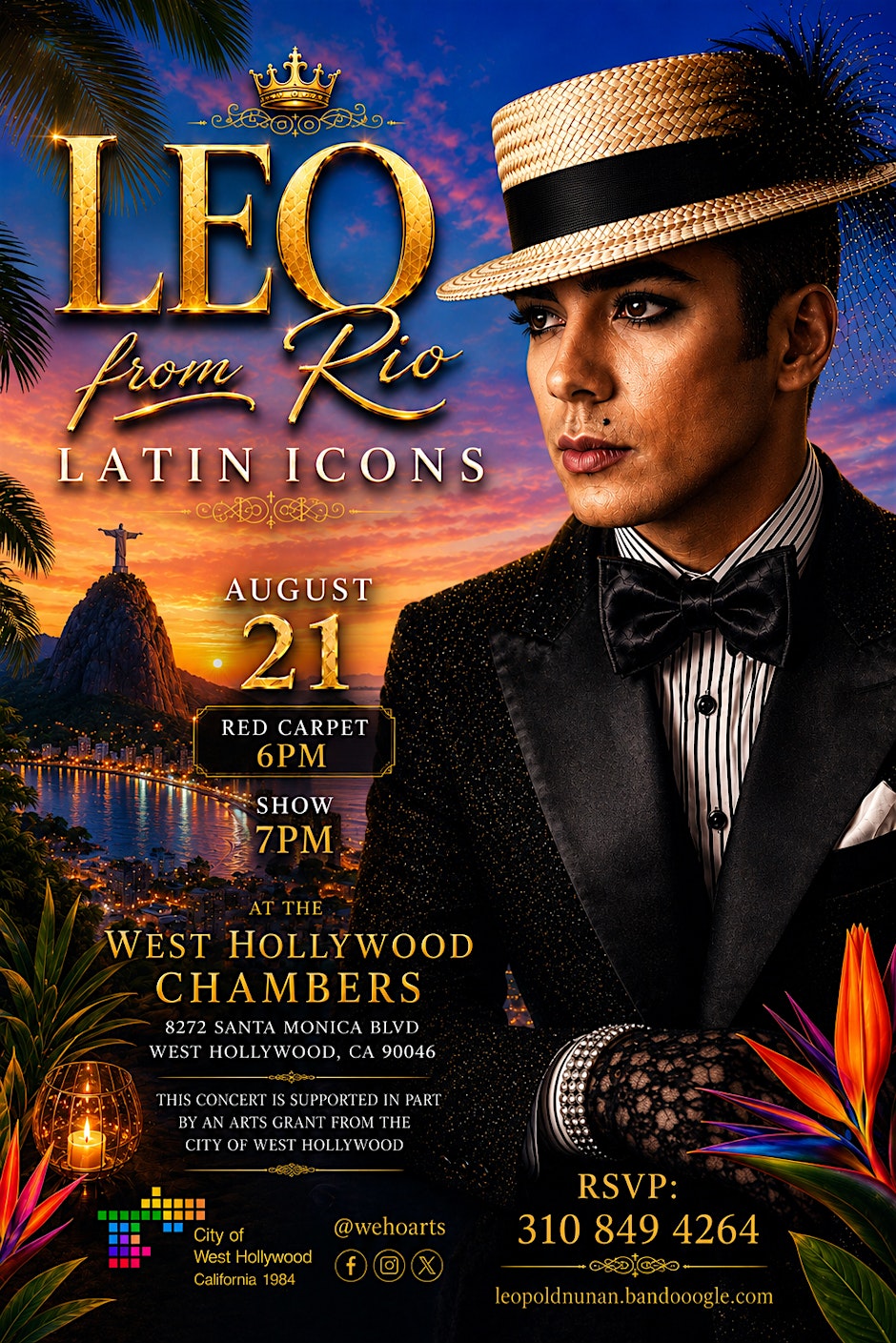LEO FROM RIO LATIN ICONS