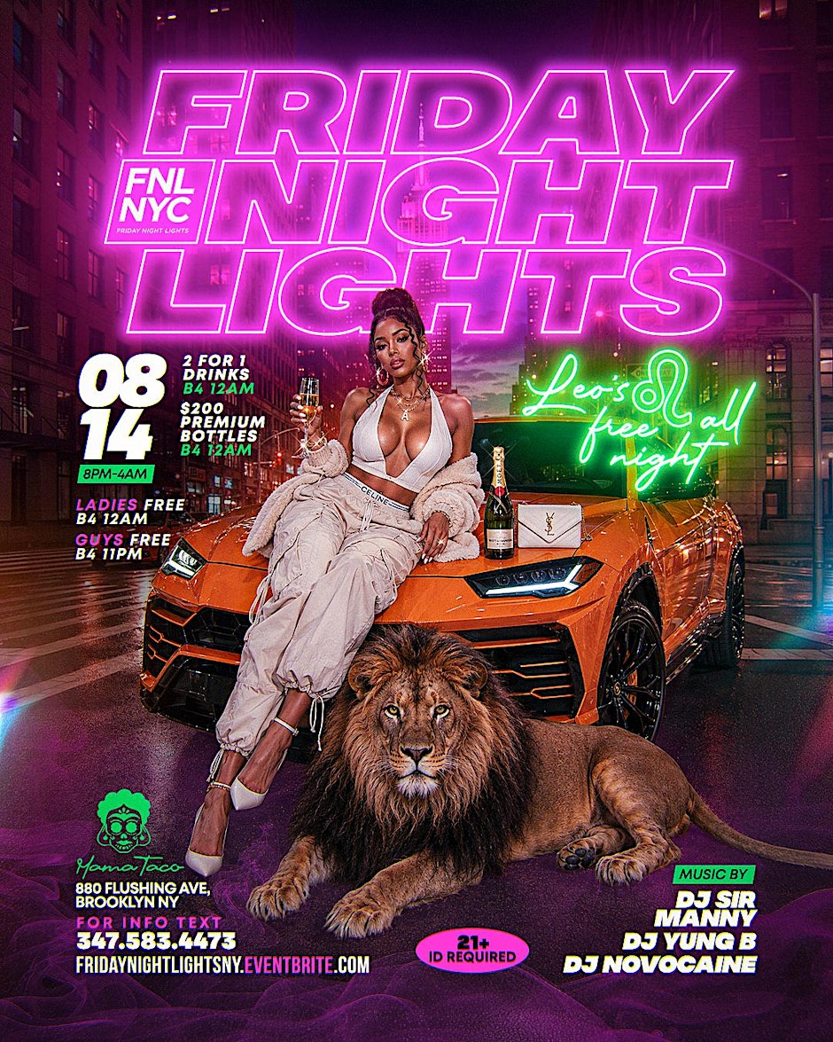 LEO SZN Takeover at Mama Taco EVERYONE FREE w/RSVP