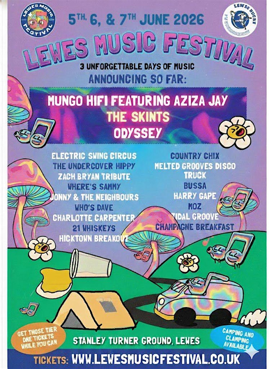 Lewes Music Festival 2026
