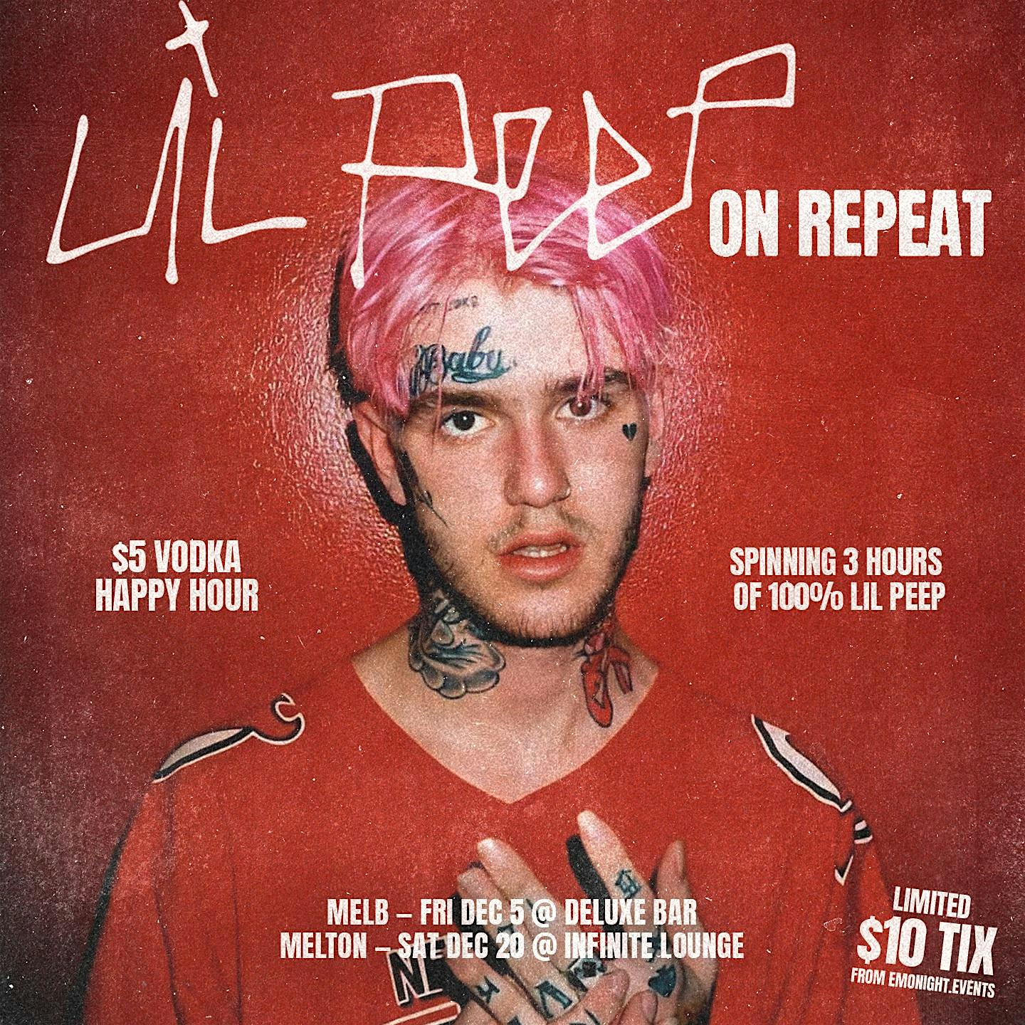LIL PEEP NIGHT PERTH