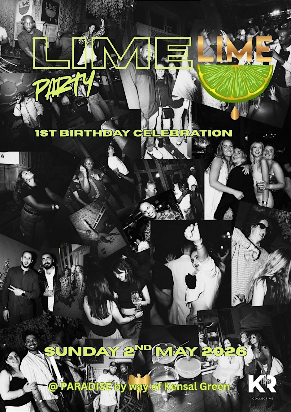 LIME PARTY 1ST BIRTHDAY CELEBRATION