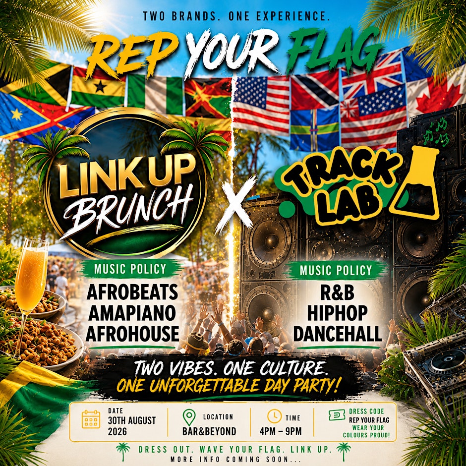 LINKUP BRUNCH X TRACK LAB -REP YOUR FLAG