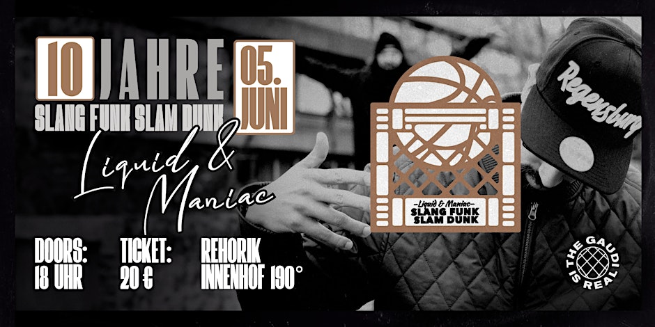 Liquid & Maniac 10 Jahre Slang Funk Slam Dunk