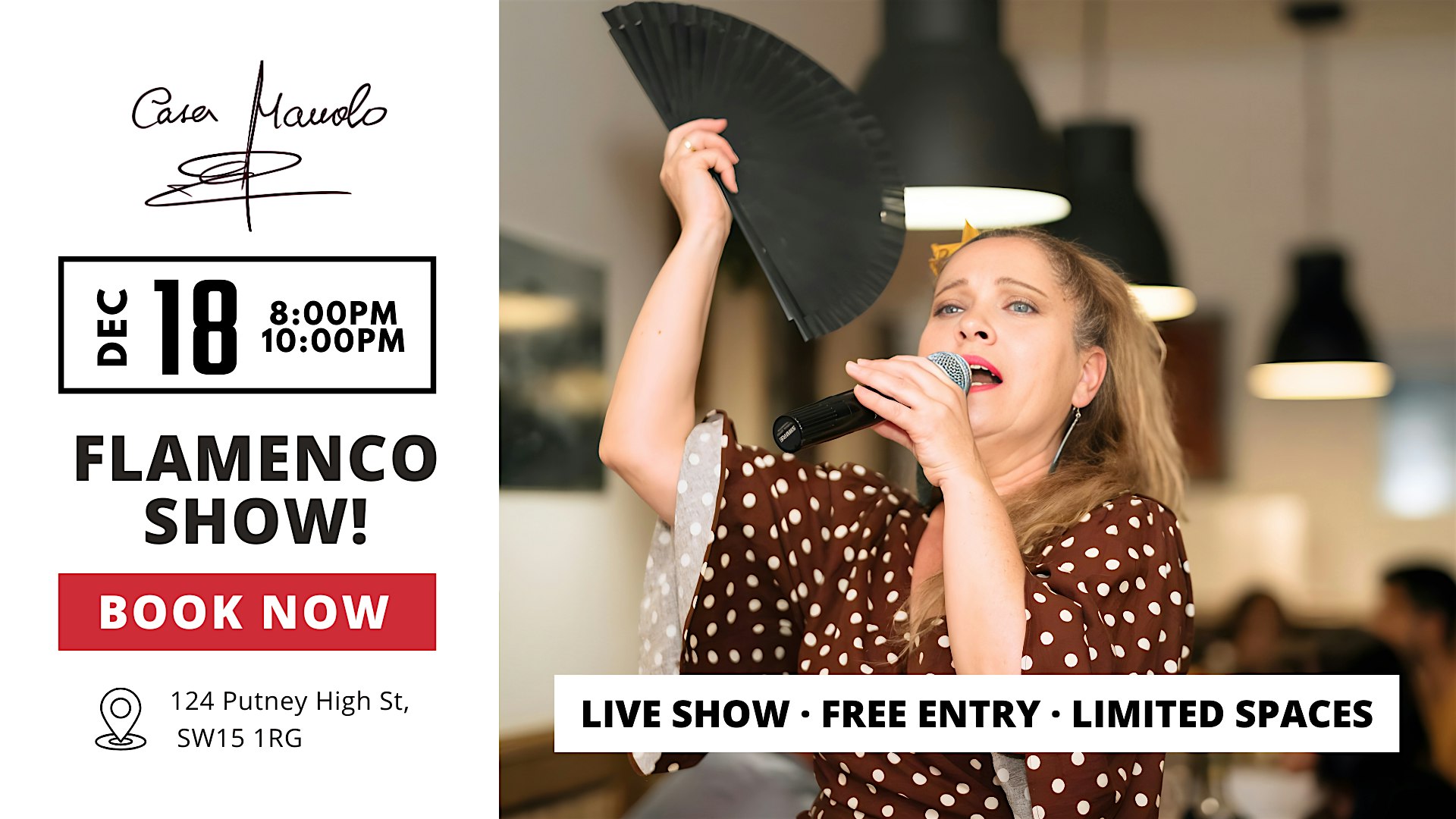 LIVE FLAMENCO SHOW | Putney High Street