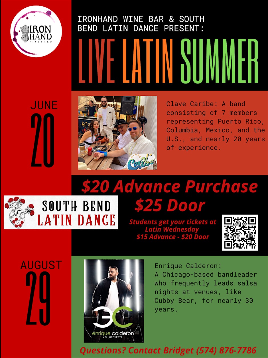 Live Latin Summer- August 29