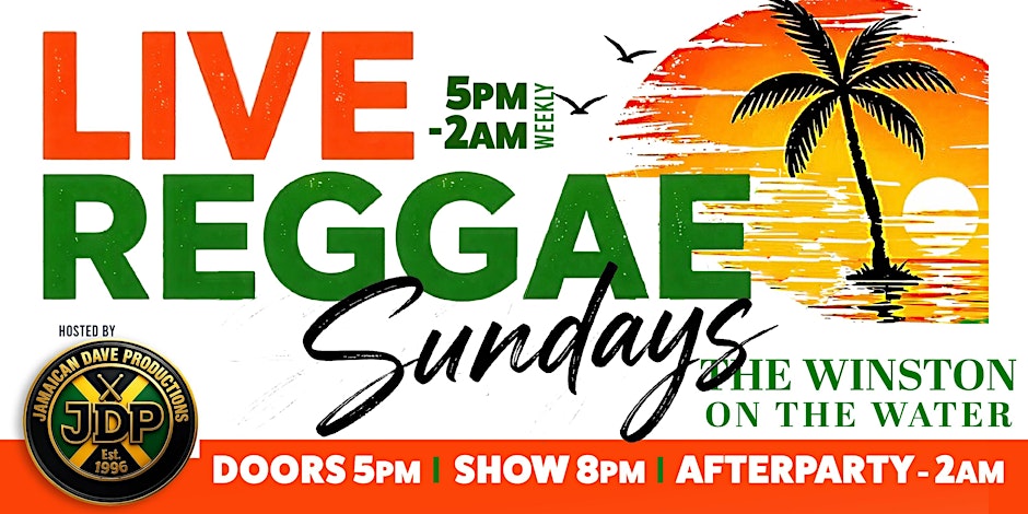 Live Reggae Sundays Flyer