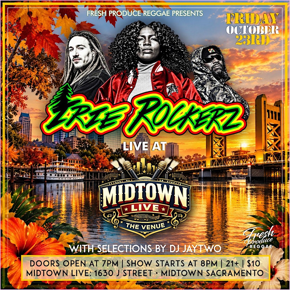 LIVE ROOTS REGGAE w/ IRIE ROCKERS BAND