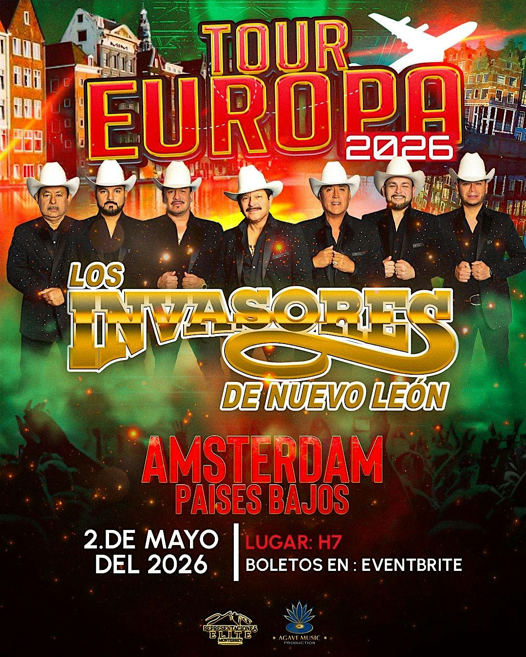 LOS INVASORES DE NUEVO EN LEON EN ÁMSTERDAM