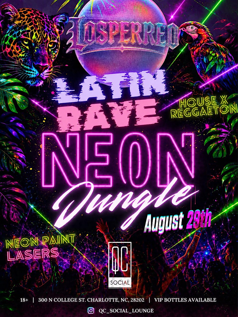 LOSPERREO PRESENTS: NEON JUNGLE LATIN RAVE