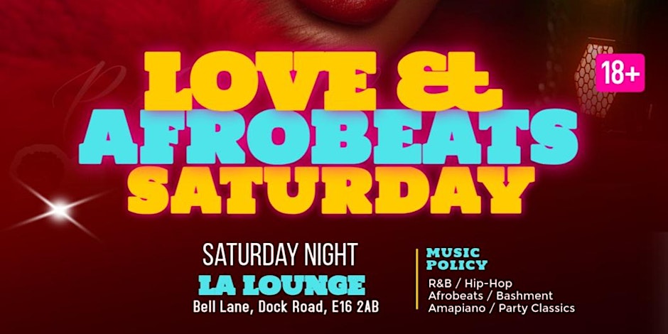 LOVE & AFROBEATS SATURDAY