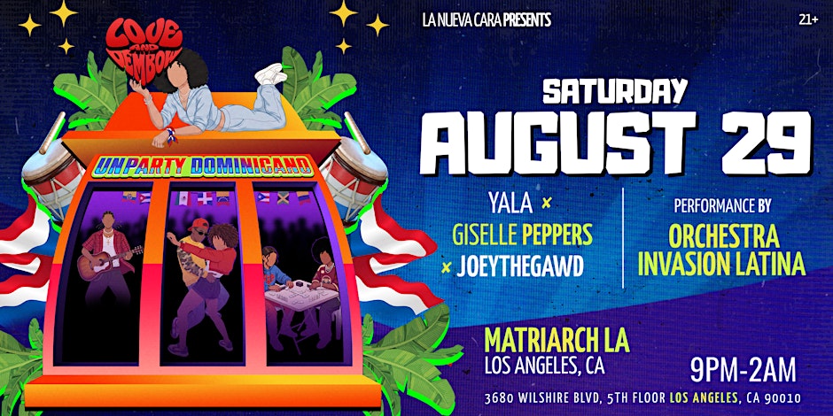 Love & Dembow - August 29th (21+)