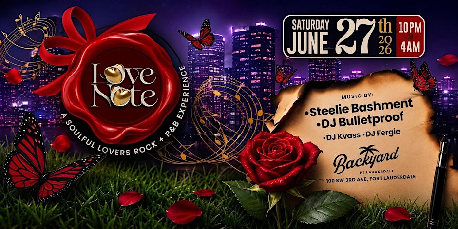 LOVE NOTE - A Soulful R&B and Lovers Rock Experience