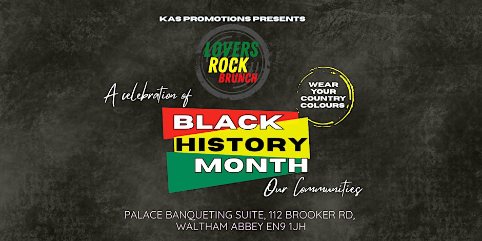 Lovers Rock Brunch - Black History Month Edition