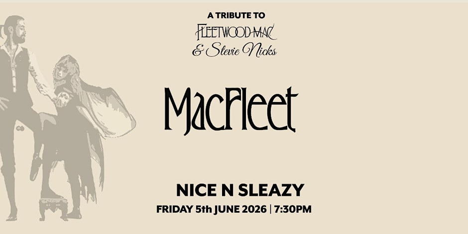 MacFleet LIVE @ Nice N Sleazy