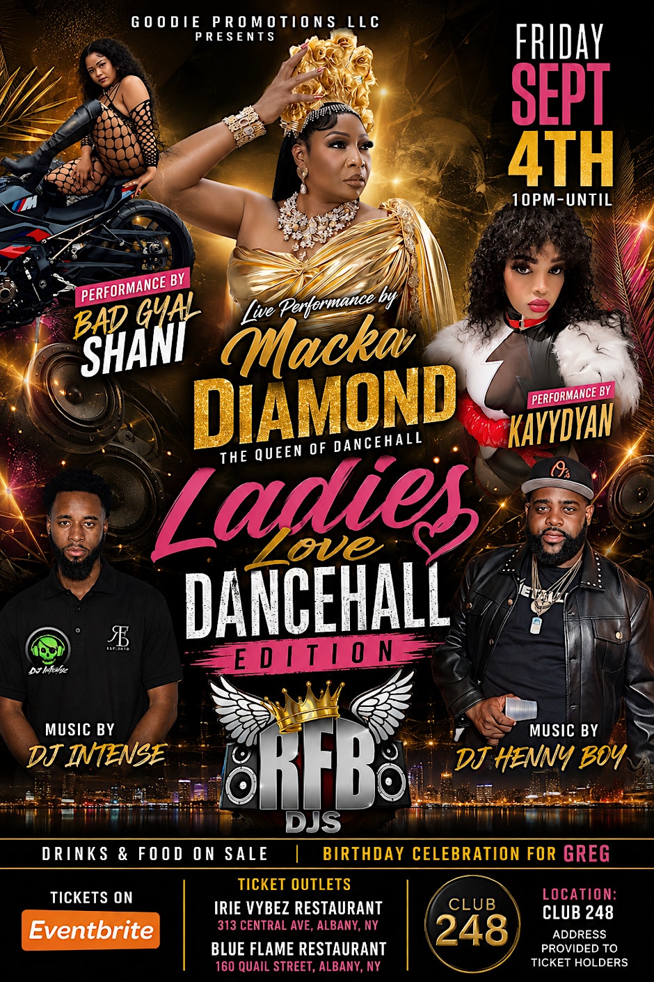 Macka Diamond Ladies love Dancehall
