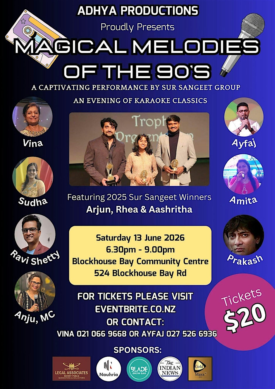 Magical Melodies of the 90s Flyer