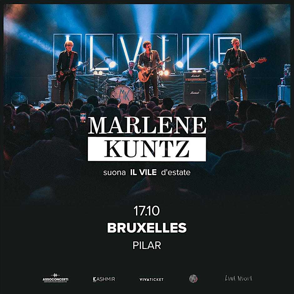 MARLENE KUNTZ suona "Il Vile" // Bruxelles