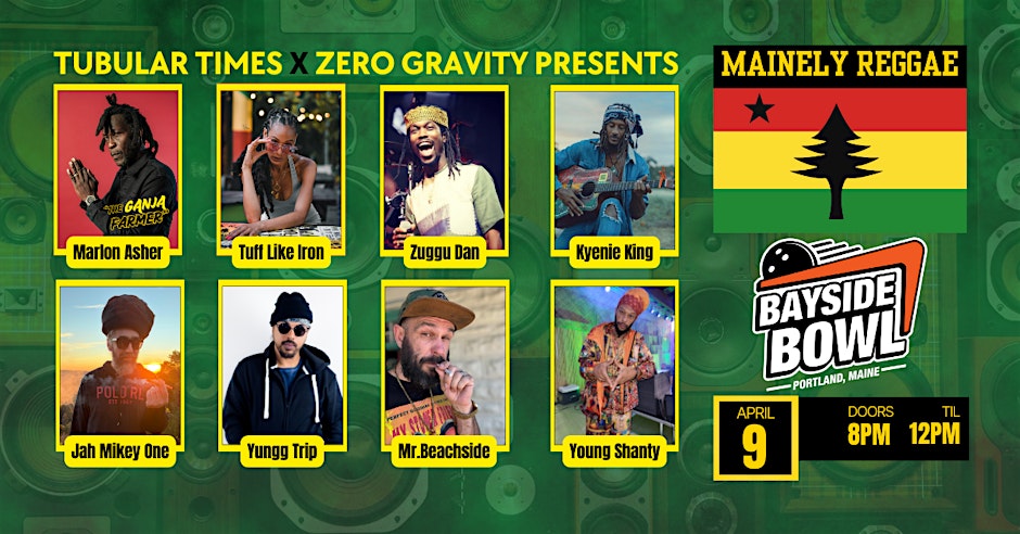 Marlon Asher w/ Jah Mikey One live at Bayside Bowl | all-ages