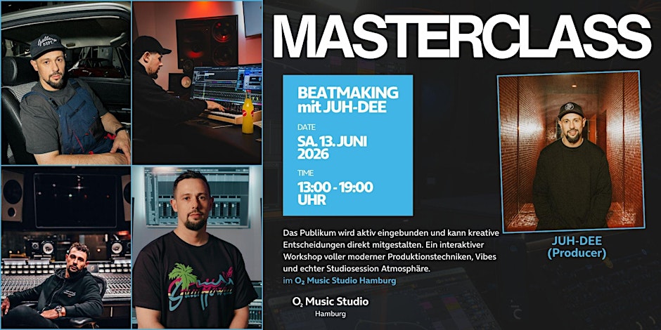 MASTERCLASS - BEATMAKING MIT JUH-DEE