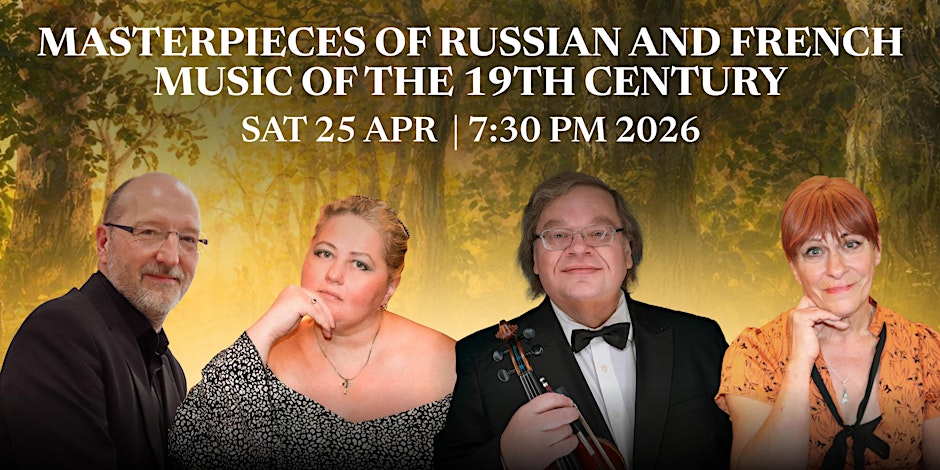 Masterpieces of Russian and French music of the 19th century.