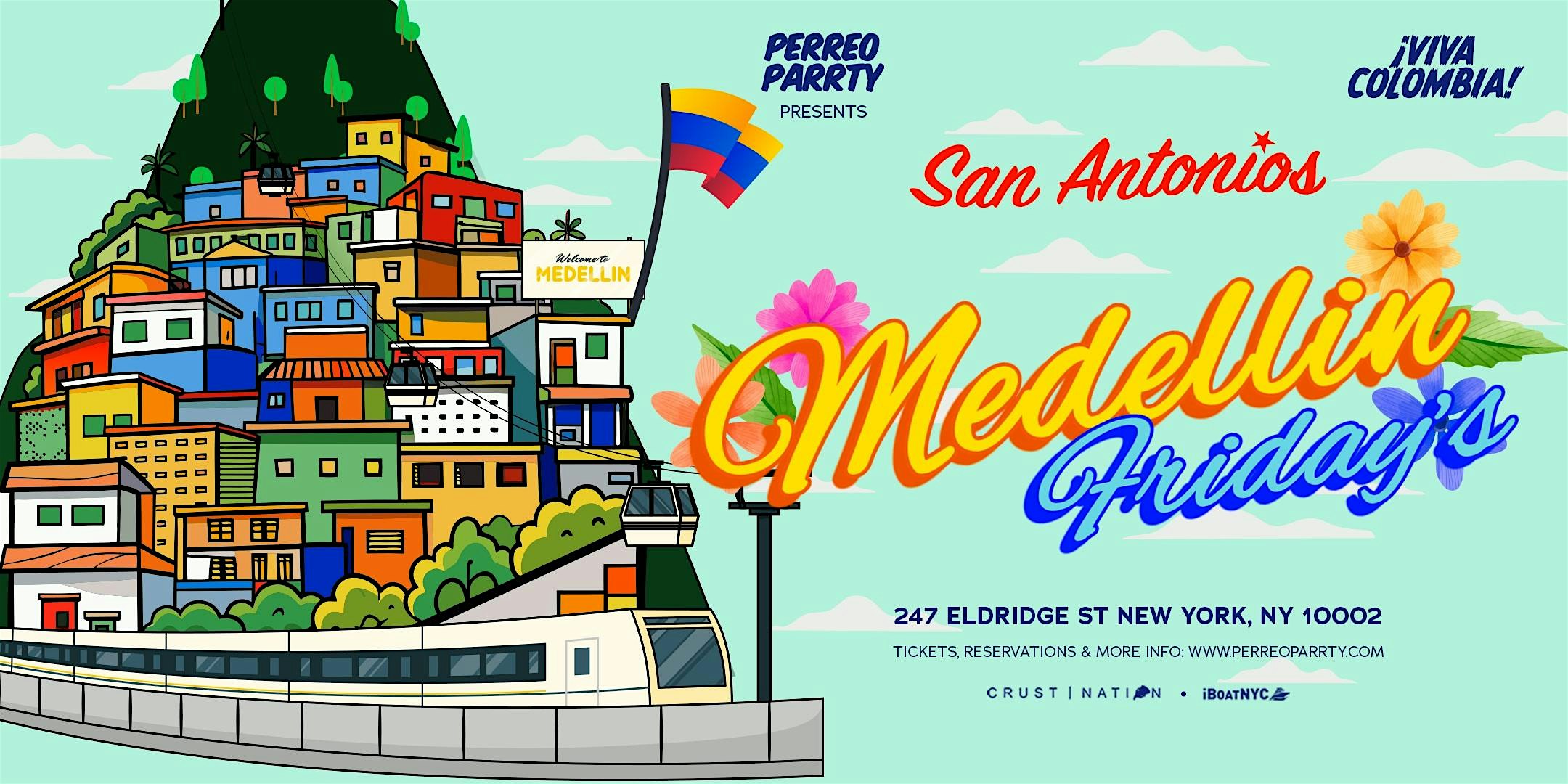 Medellin Fridays - Colombian Latin & Reggaeton Party NYC