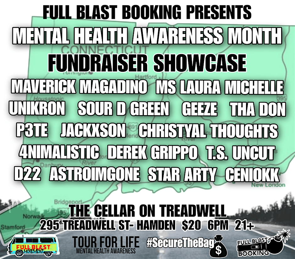Mental Health Awareness Month fundraiser showcase- CT
