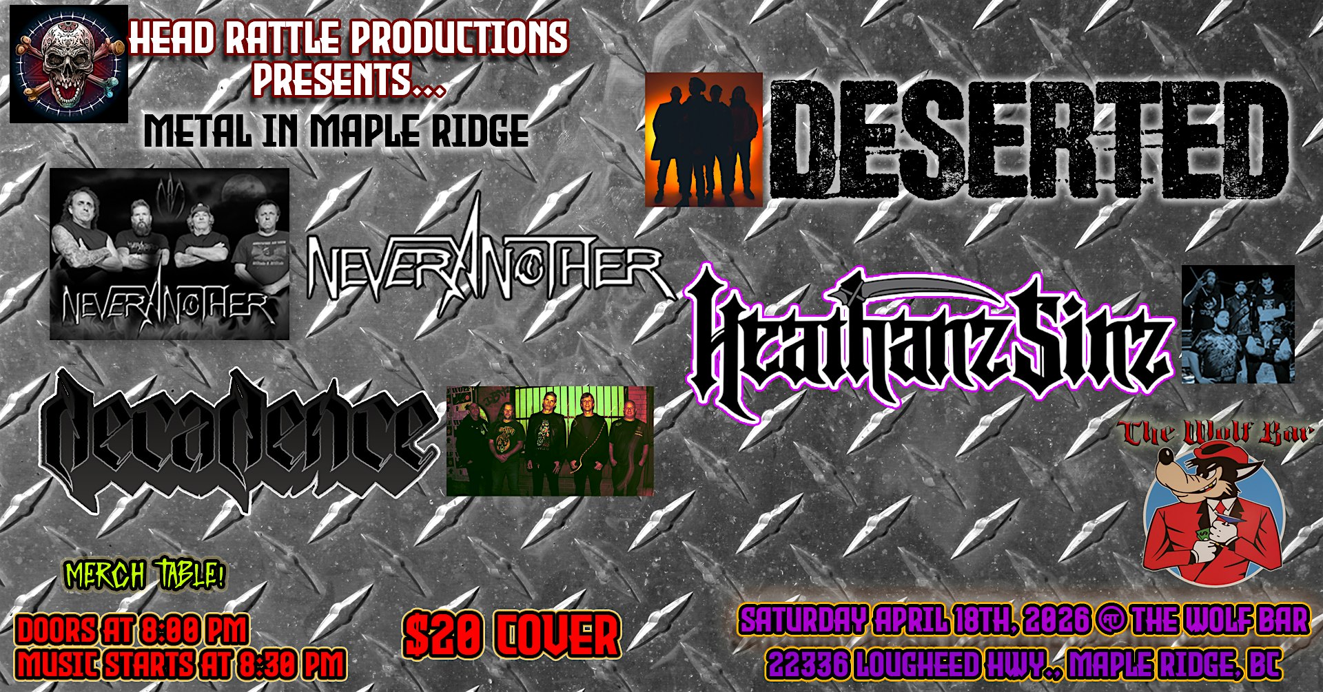 Metal in Maple Ridge