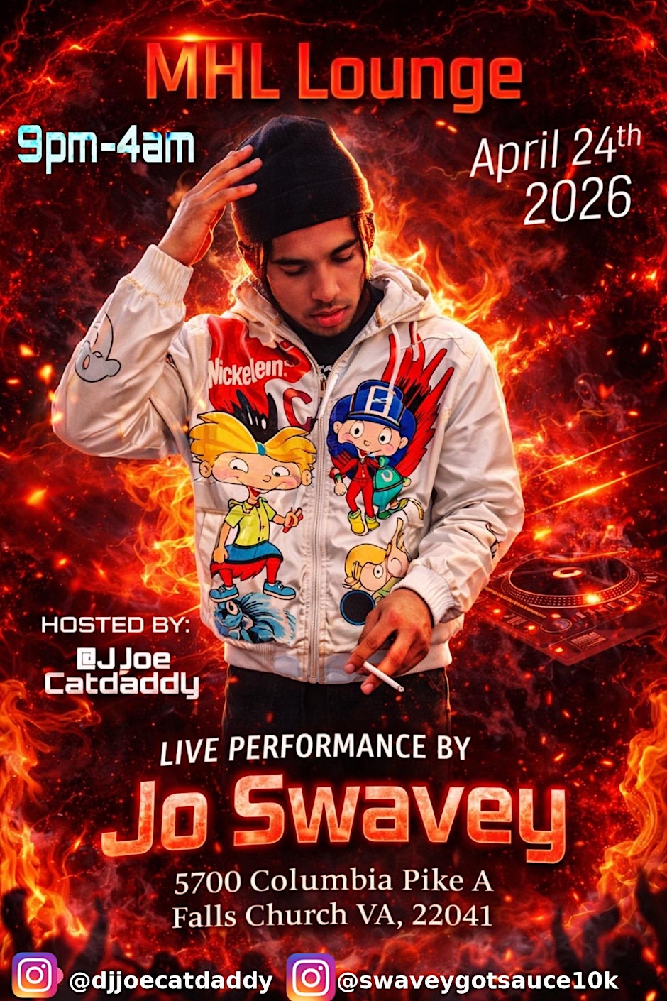 MHL LOUNGE PERFORMING LIVE “Jo Swavey”