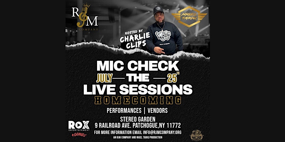 Mic Check The Live Sessions Homecoming