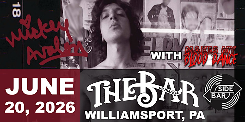 Mickey Avalon LIVE at The Bar on Market Sidebar Stage