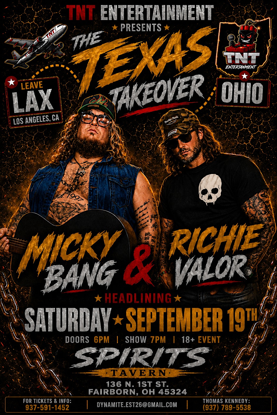 Micky Bang & Richie Valor Texas takeover