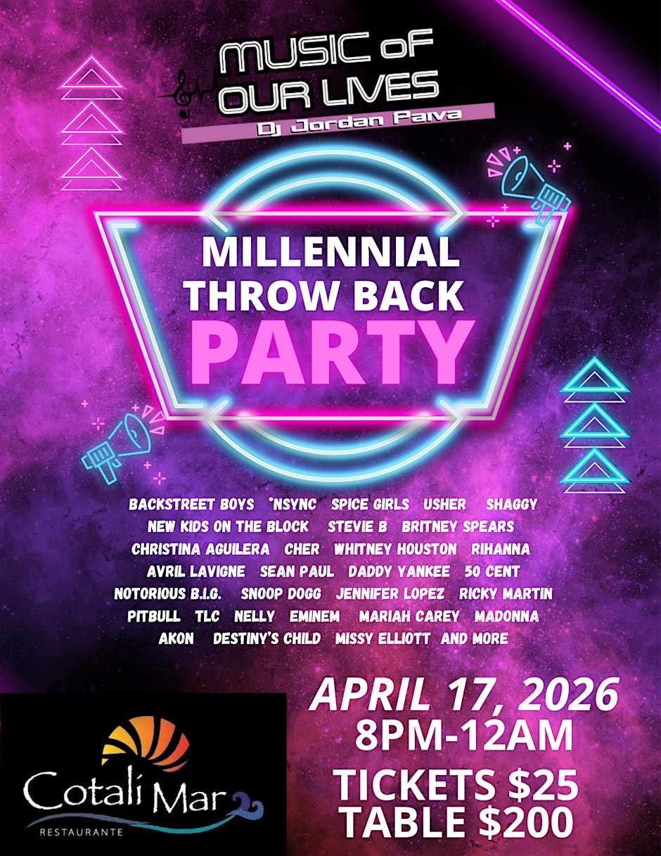 MILLENNIAL THROW BACK NIGHT