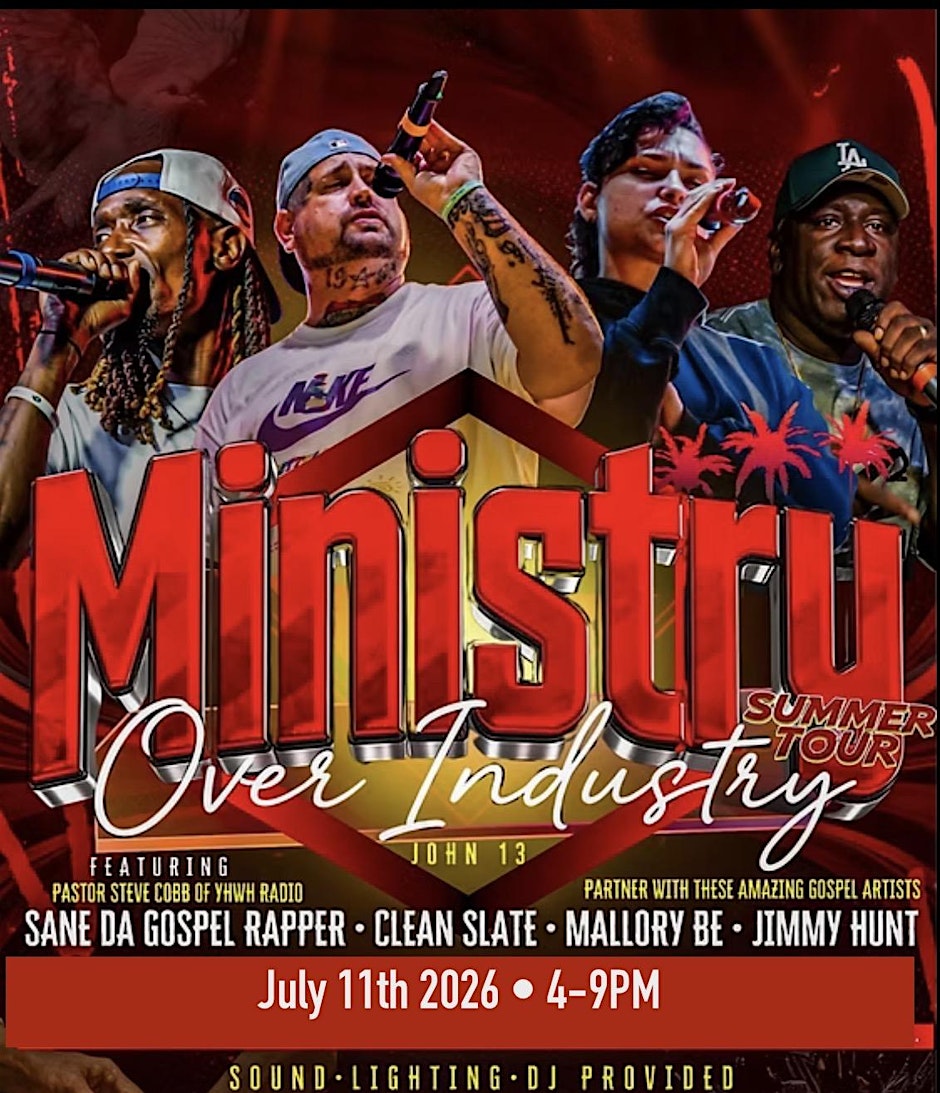 Ministry Over Industry Concert~ Clean Slate and Mallory Be