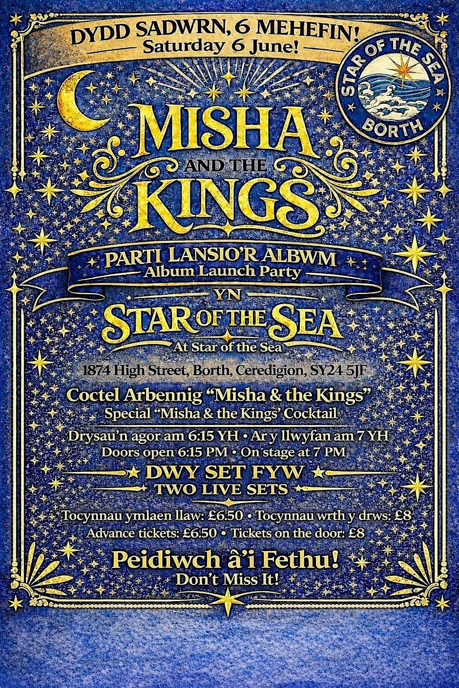 Misha & The Kings - Parti Lansio'r Album (Album Launch Party)