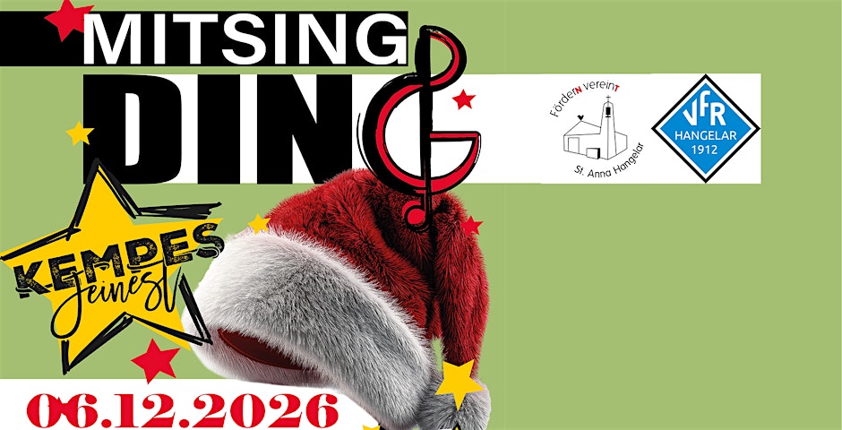 MitSingDing 2026 mit Kempes Finest