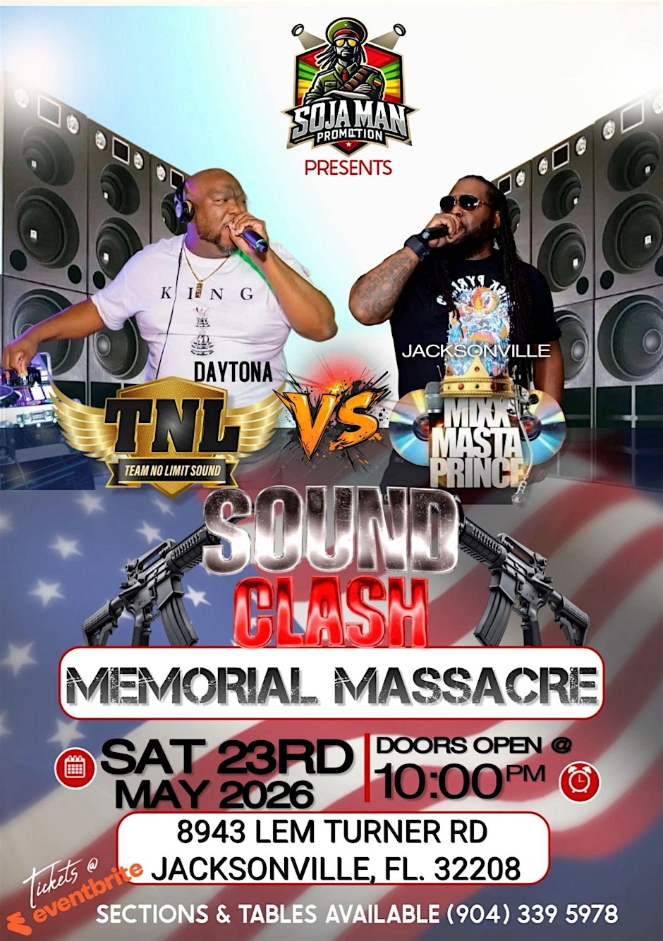 Mix Master Prince VS Team No Limit Sound Clash