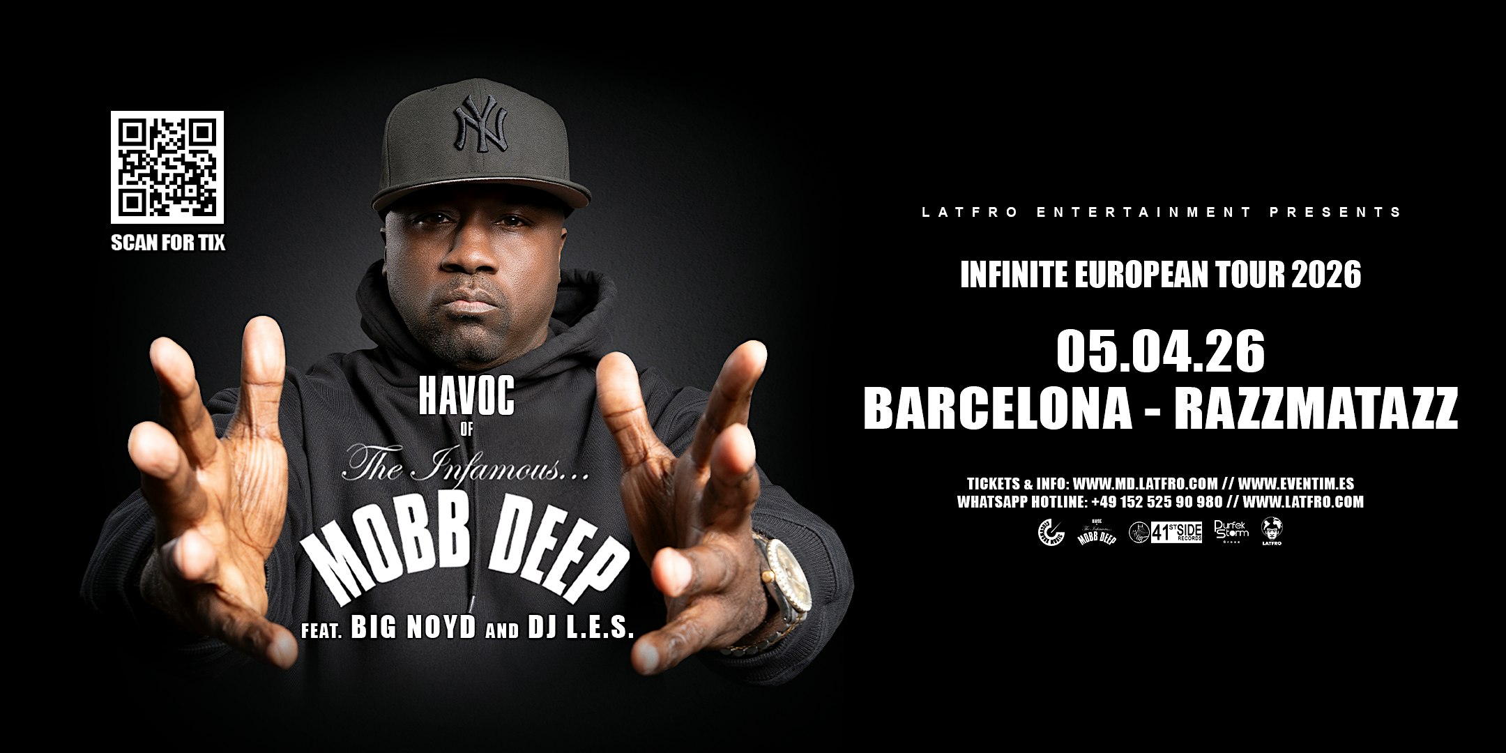 Mobb Deep Havoc feat. Big Noyd, DJ.L.E.S. Live in Barcelona