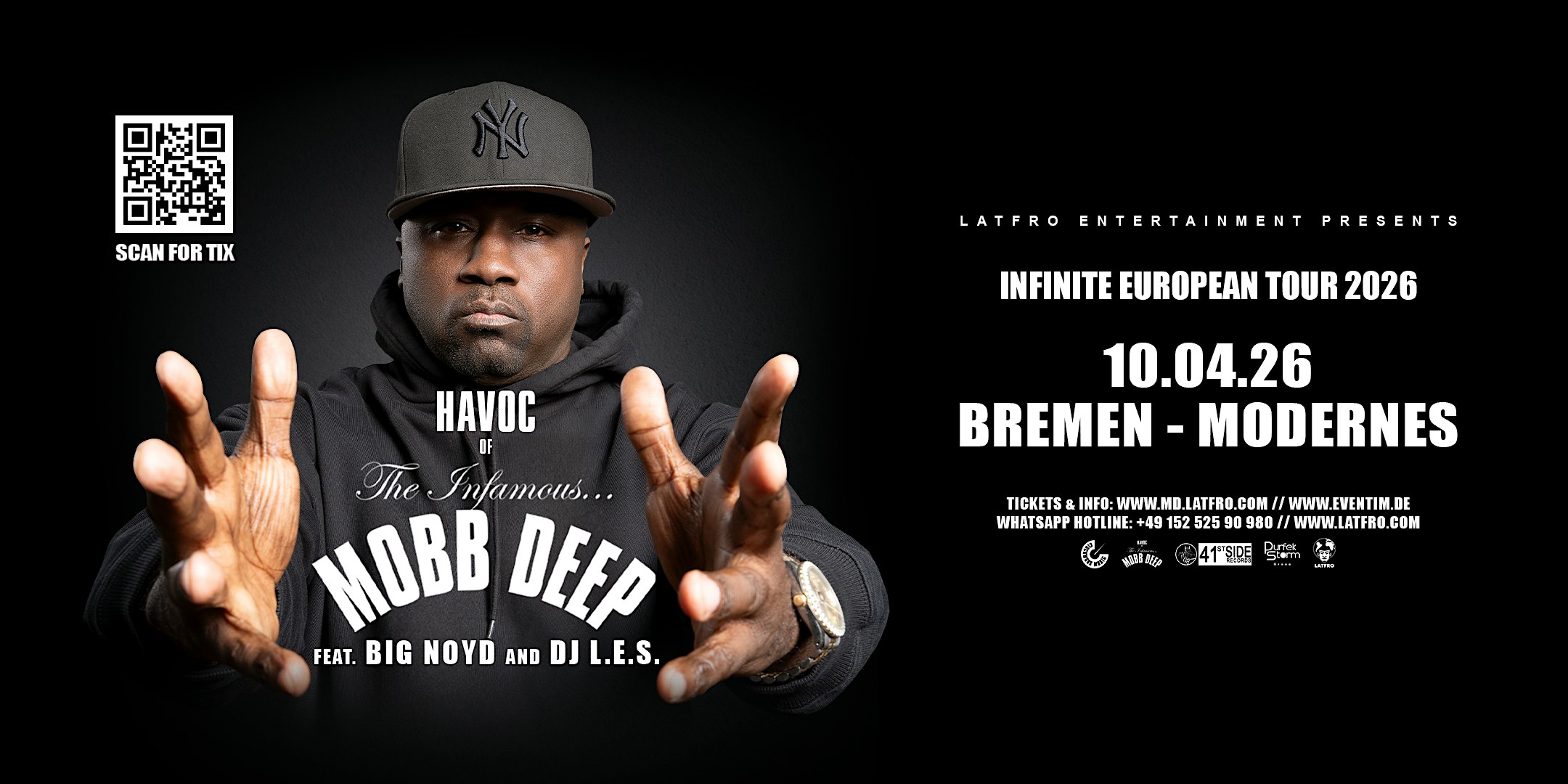 Mobb Deep Havoc feat. Big Noyd, DJ.L.E.S. Live in Bremen
