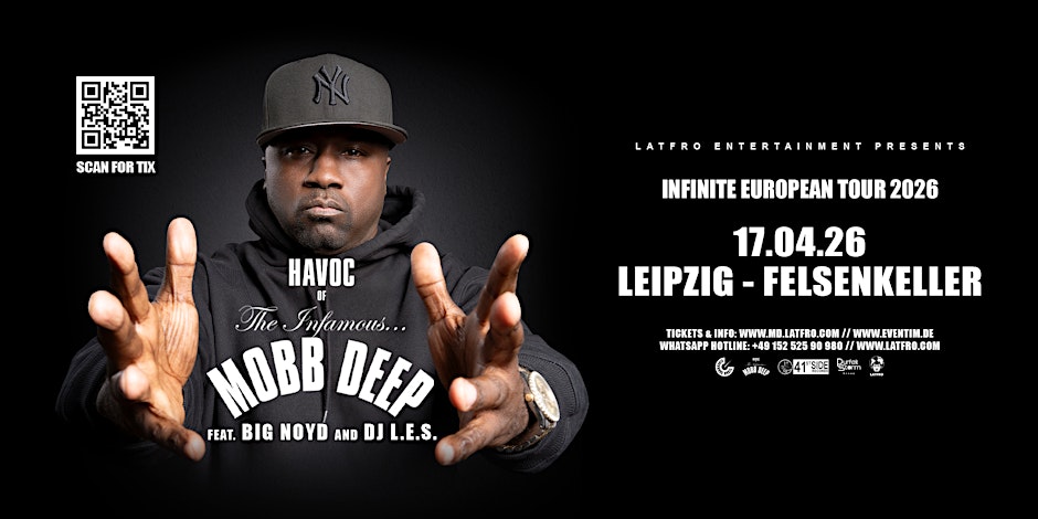 Mobb Deep Havoc feat. Big Noyd, DJ.L.E.S. Live in Leipzig