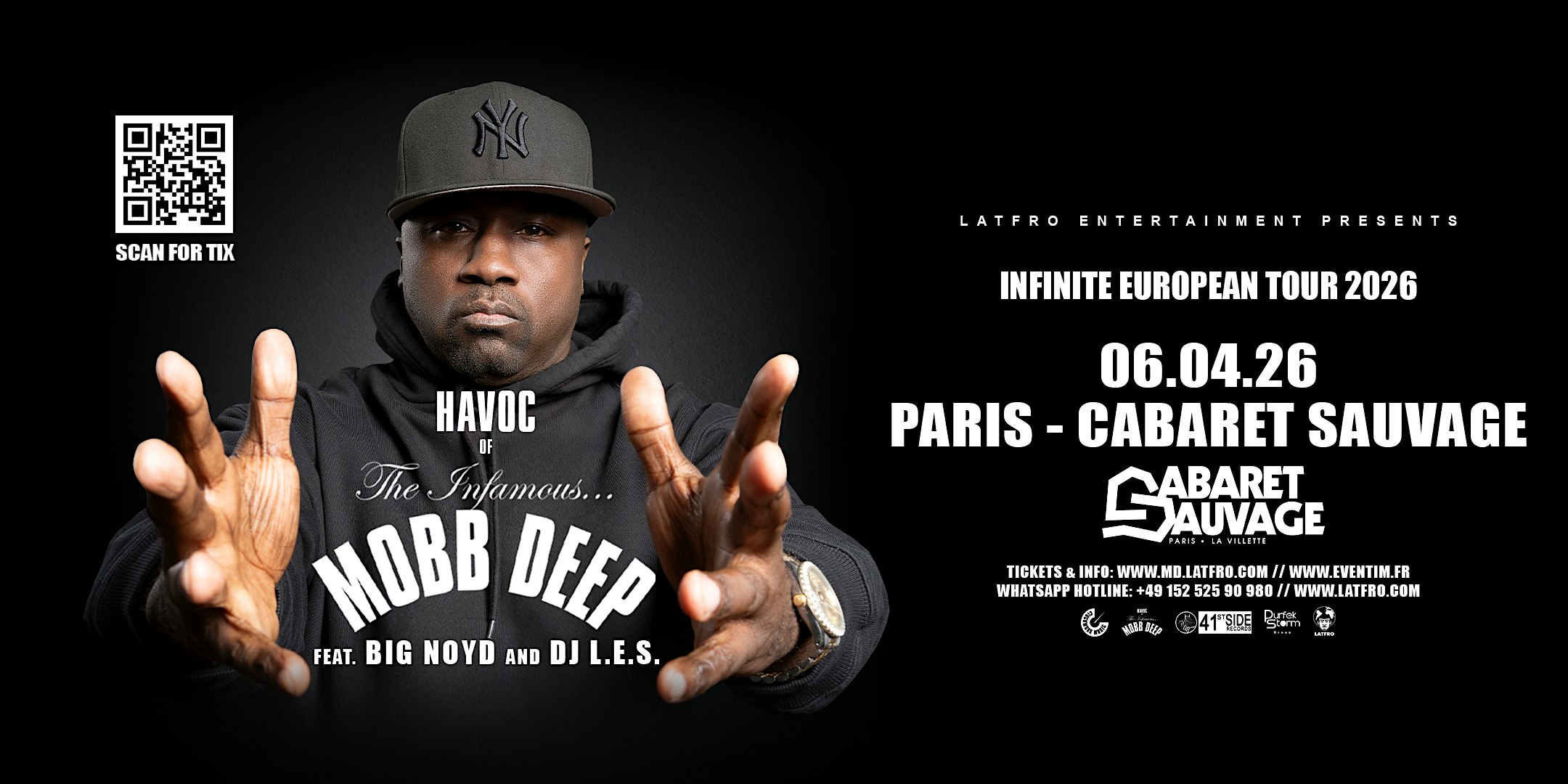 Mobb Deep Havoc feat. Big Noyd, DJ.L.E.S. Live in Paris