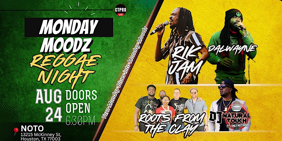 Monday Moodz: Reggae Night